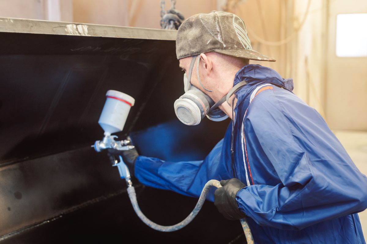 verniciatura strutture industriali